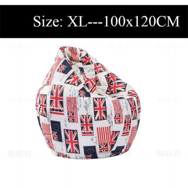 BowLift | Printed Lounger Sofa Bean Bags