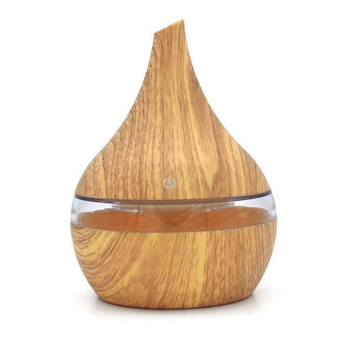 BowLift | Wood Grain Electric Air Humidifier Ultrasonic Essential Oil Diffuser