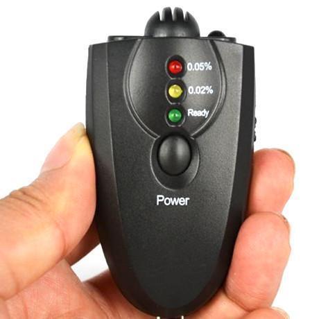 BowLift | Mini Alcohol Breathalyzer with Flashlight and Key Chain