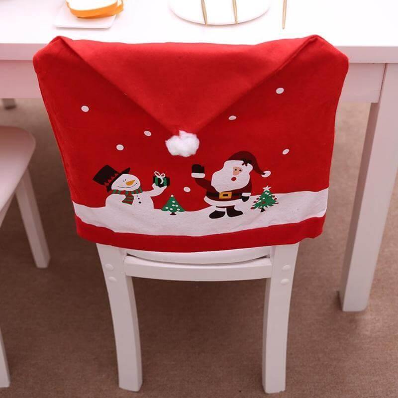BowLift | Santa Claus Christmas Chairs Cover Cap
