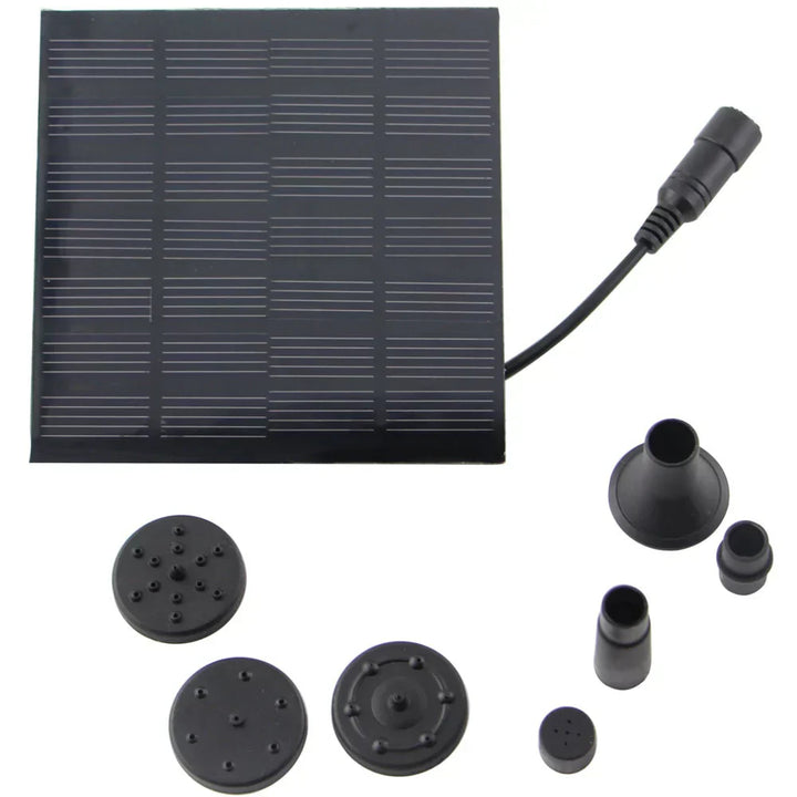BowLift | Sun Fountain "Sun Fountain" for Pond or Birdbath – With 4 Spray Heads