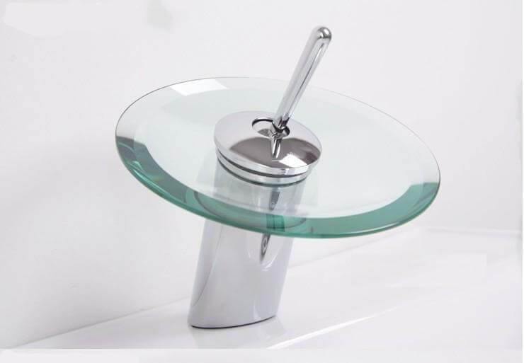 BowLift | Glass Circle WaterFall Tap Faucet