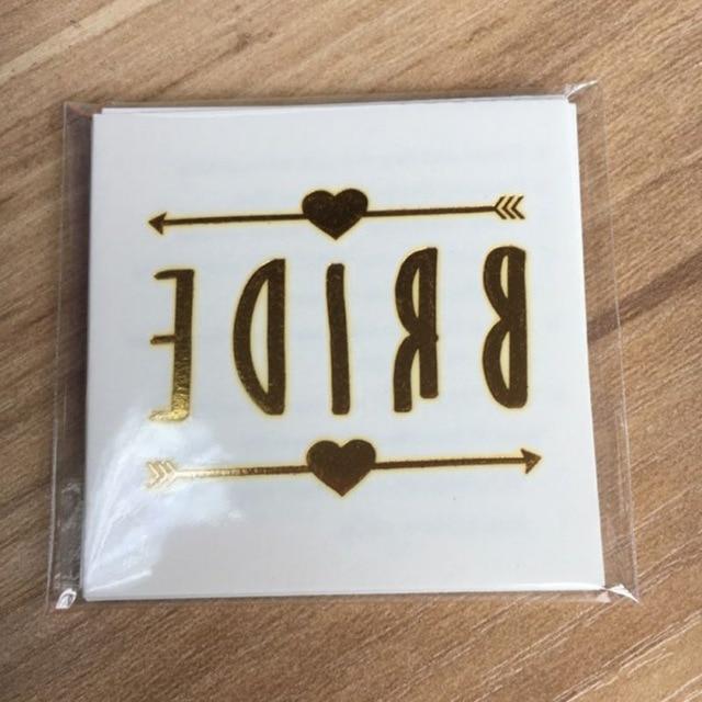 Bachelorette Party Temporary Tattoos | Bowlift