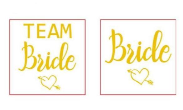 Bachelorette Party Temporary Tattoos | Bowlift