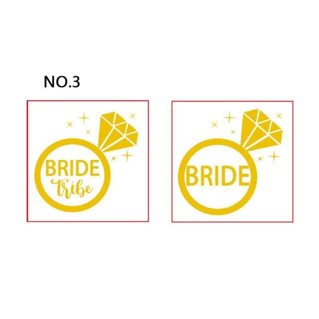 Bachelorette Party Temporary Tattoos | Bowlift