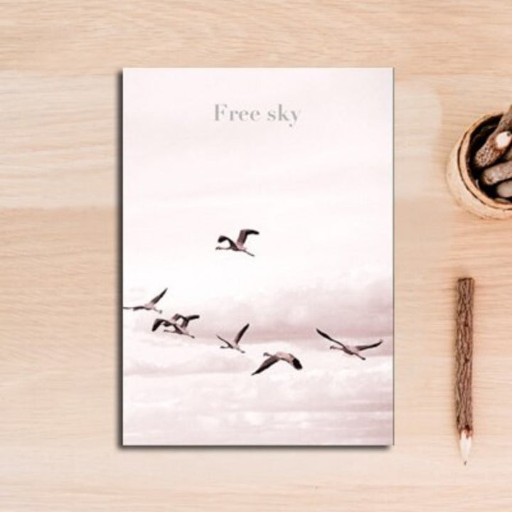 Pink Seascape Bus Healing Girl - Canvas Wall Art Painting | Bowlift
