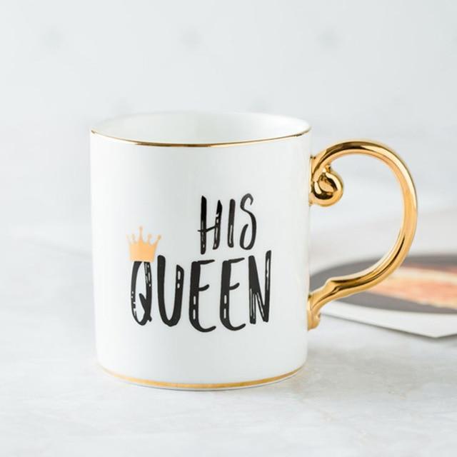 Luxury King & Queen Coffee Mugs | Bowlift