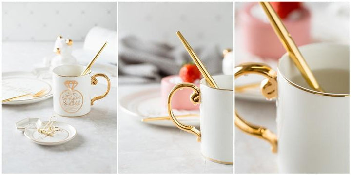 Luxury King & Queen Coffee Mugs | Bowlift