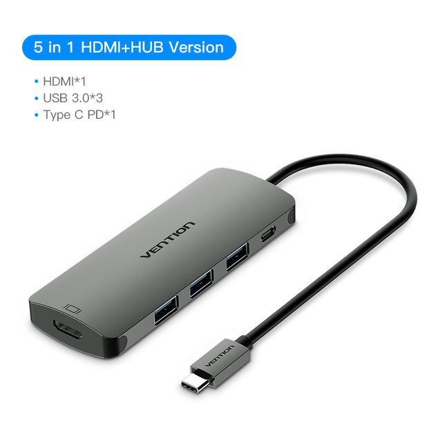 BowLift | Universal USB Hub Type C
