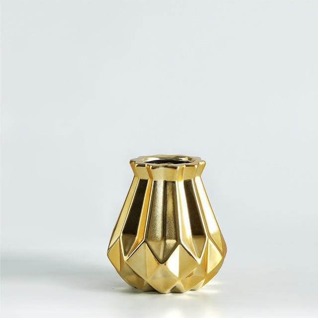 BowLift | Modern Europe Brief Matt Diamond Porcelain Ceramic Vase