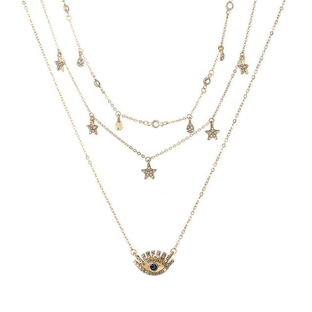 Multi Layered Boho Droplet Necklaces | Bowlift