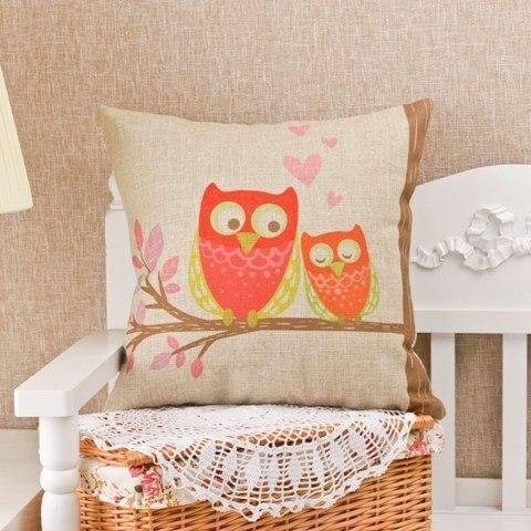BowLift | Bird Pattern Decorative Home Pillow Cases
