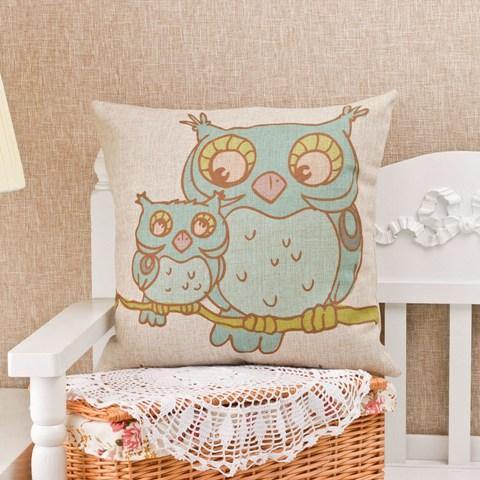 BowLift | Bird Pattern Decorative Home Pillow Cases