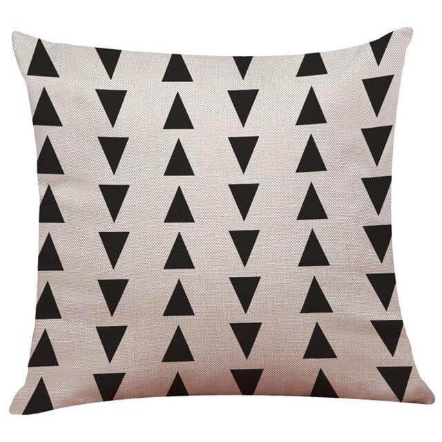 BowLift | Geometrical Lovely Black and White Home Pillow Cases