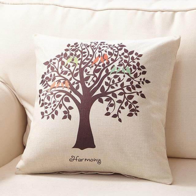 BowLift | Decorative Tree Printed Home Cute Pillow Cases