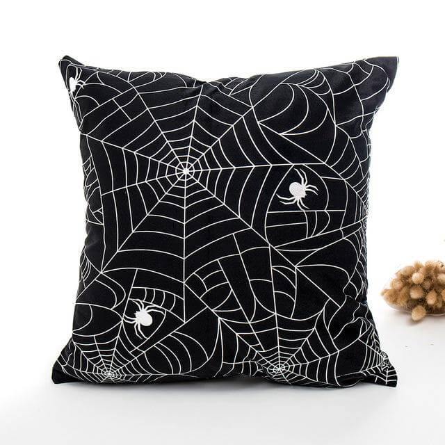 BowLift | Black and White Halloween Pillow Cases