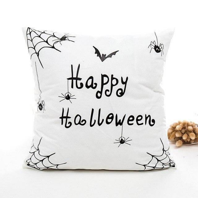 BowLift | Black and White Halloween Pillow Cases