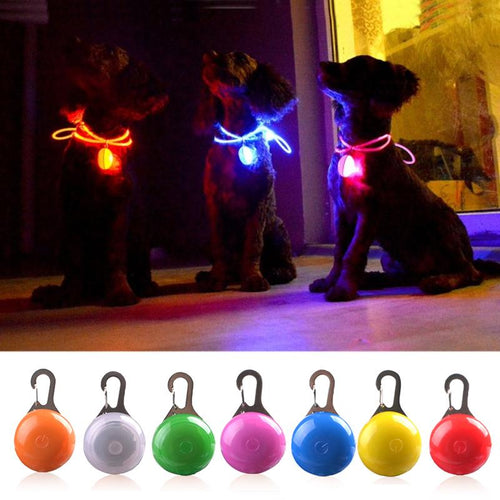 LED Flash Dog Collar Pendant | Bowlift