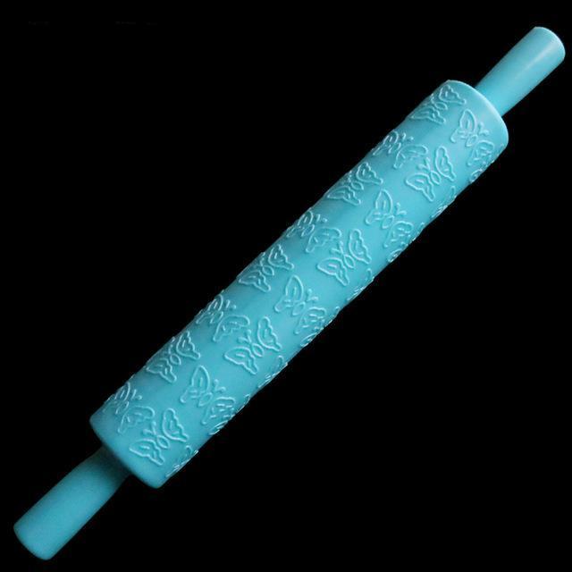 Colored 3D Pattern Rolling Pin | Bowlift