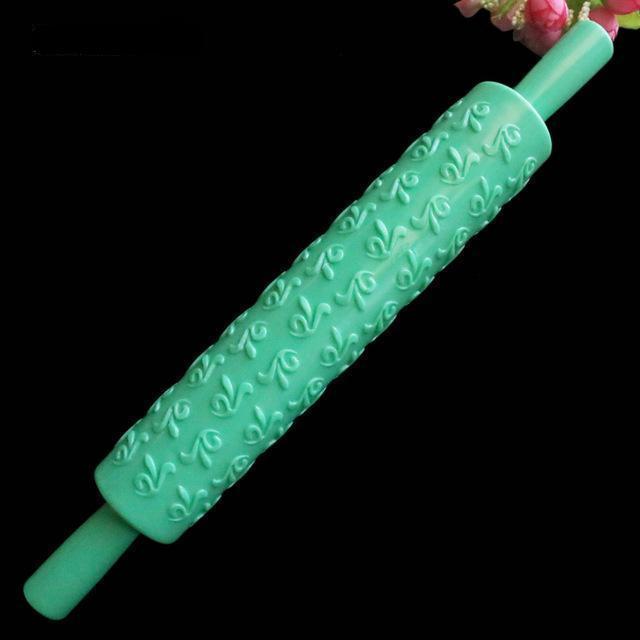 Colored 3D Pattern Rolling Pin | Bowlift