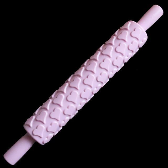 Colored 3D Pattern Rolling Pin | Bowlift