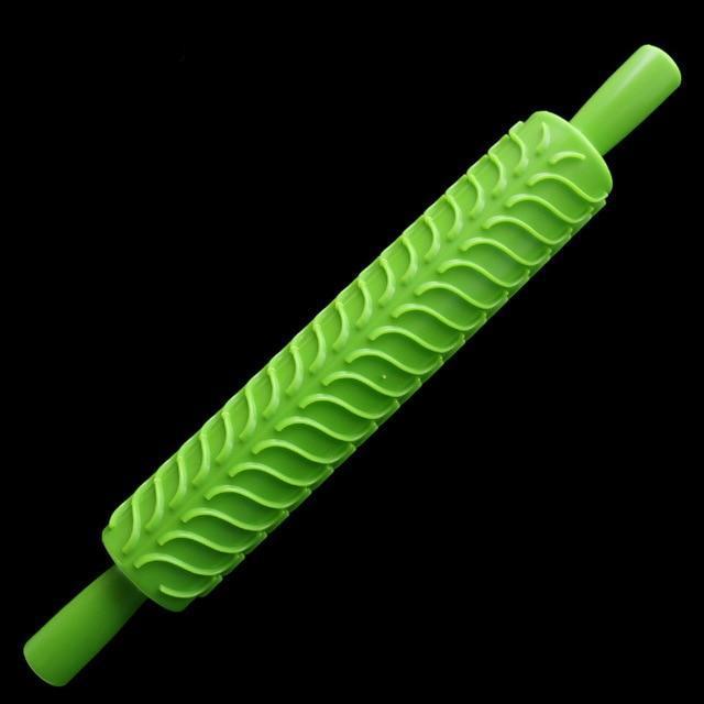 Colored 3D Pattern Rolling Pin | Bowlift