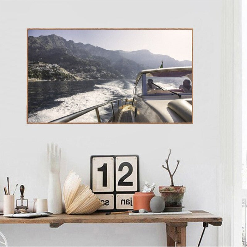 Mountain Landscape  - Canvas Wall Art Painting | Bowlift
