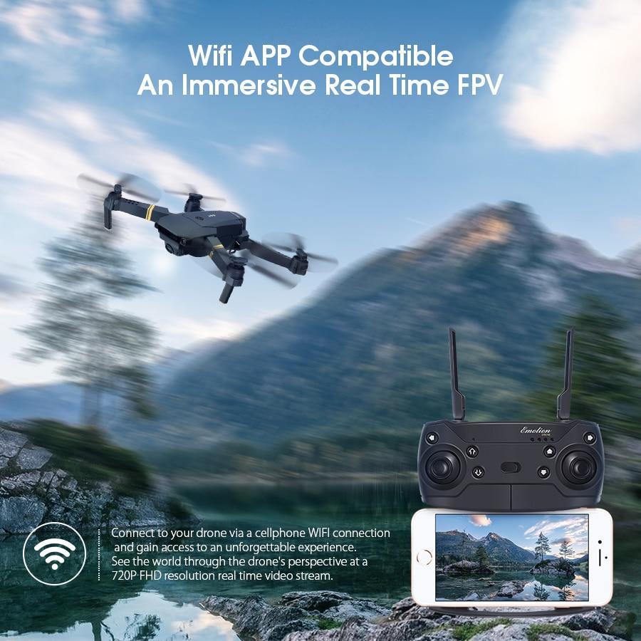BowLift | Skyhawk HD Foldable Air Selfie Drone With Camera 2MP