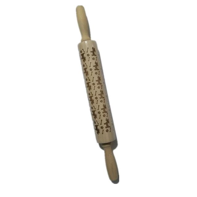 Embossed Holiday Rolling Pins | Bowlift