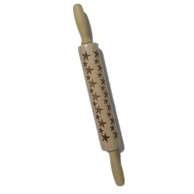 Embossed Holiday Rolling Pins | Bowlift