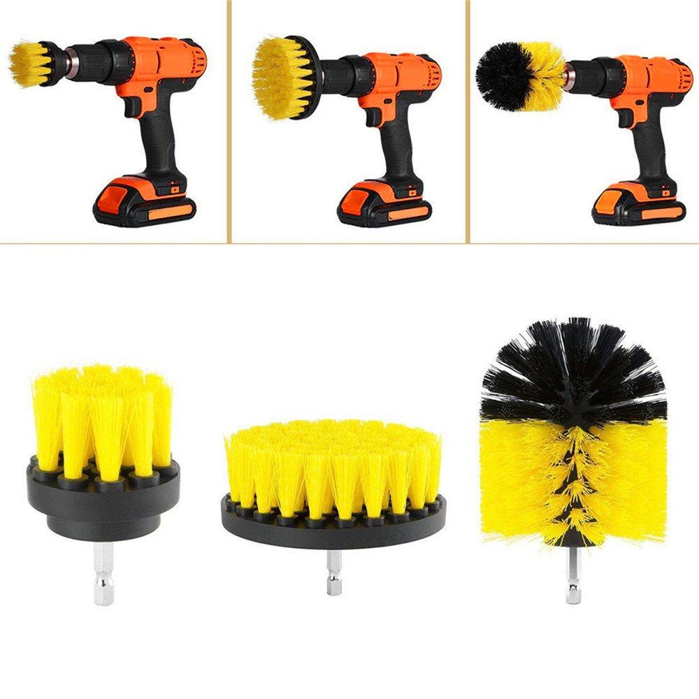 Power Scrubber Drill Brush Kit | Bowlift