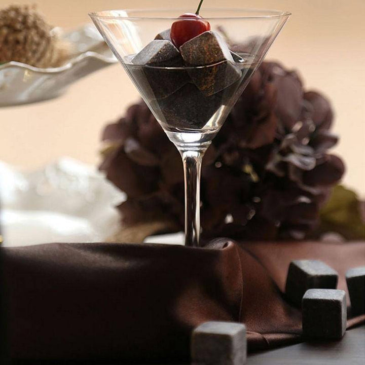 BowLift | Whisky Ice Stones With Velvet Pouch