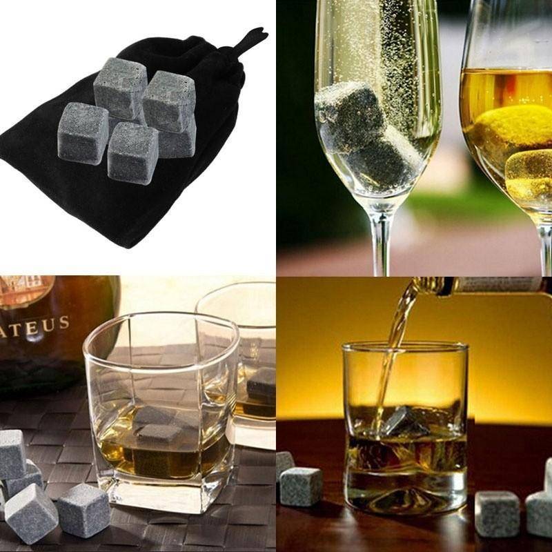 BowLift | Whisky Ice Stones With Velvet Pouch