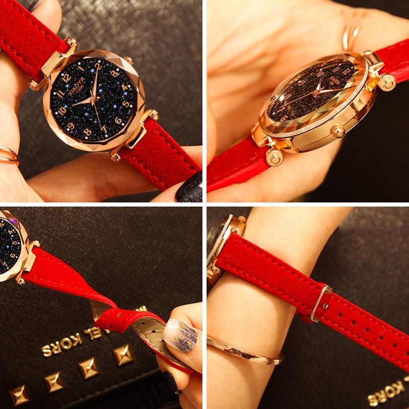 BowLift | Multiple Colors Galaxy Star Designer Women's Bracelet Watch