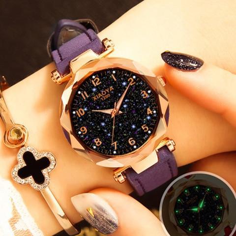 BowLift | Multiple Colors Galaxy Star Designer Women's Bracelet Watch
