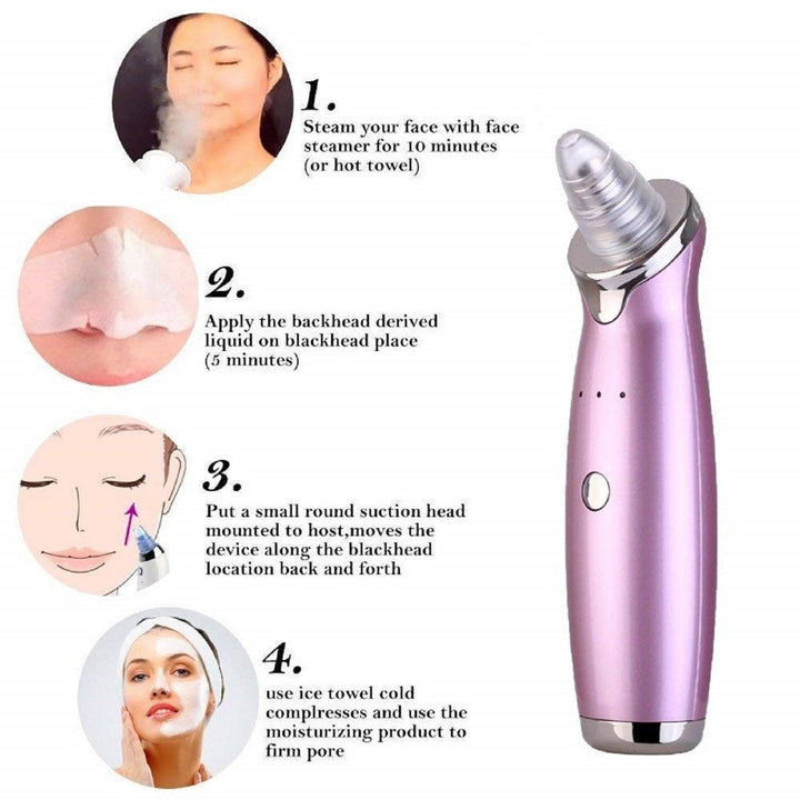 BowLift | Electric Facial Pore Cleaning Tool Acne/Blackhead Remover