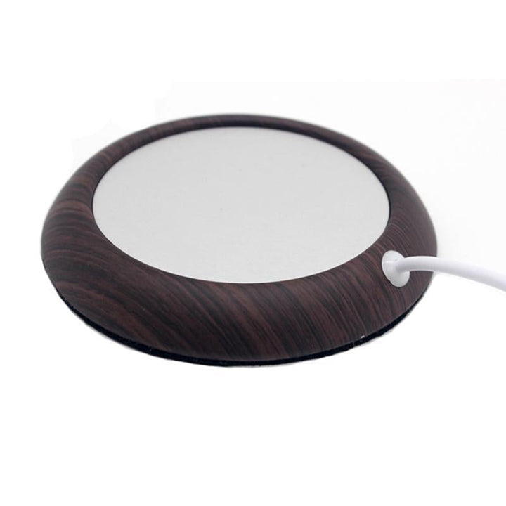 USB Cup Warmer - Wood Grain | Bowlift