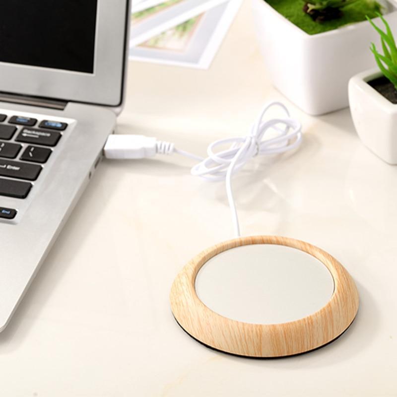 USB Cup Warmer - Wood Grain | Bowlift
