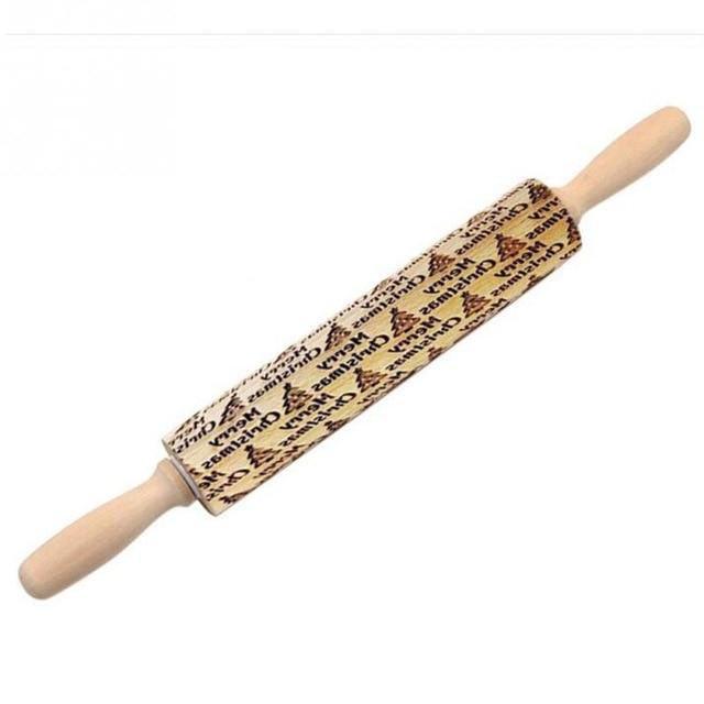 BowLift | Engraved rolling pin for creative patterns