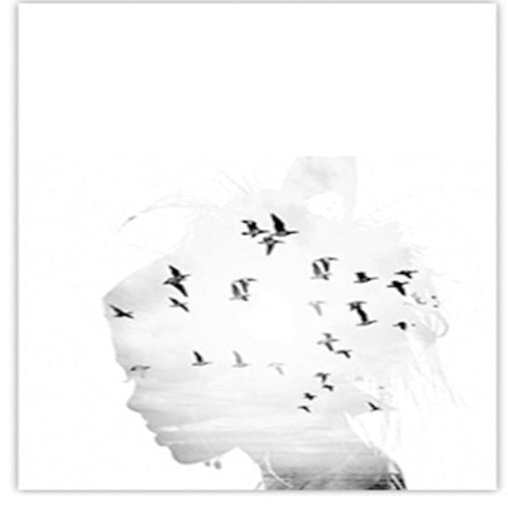 Black And White Highland Landscape - Canvas Wall Art Painting | Bowlift