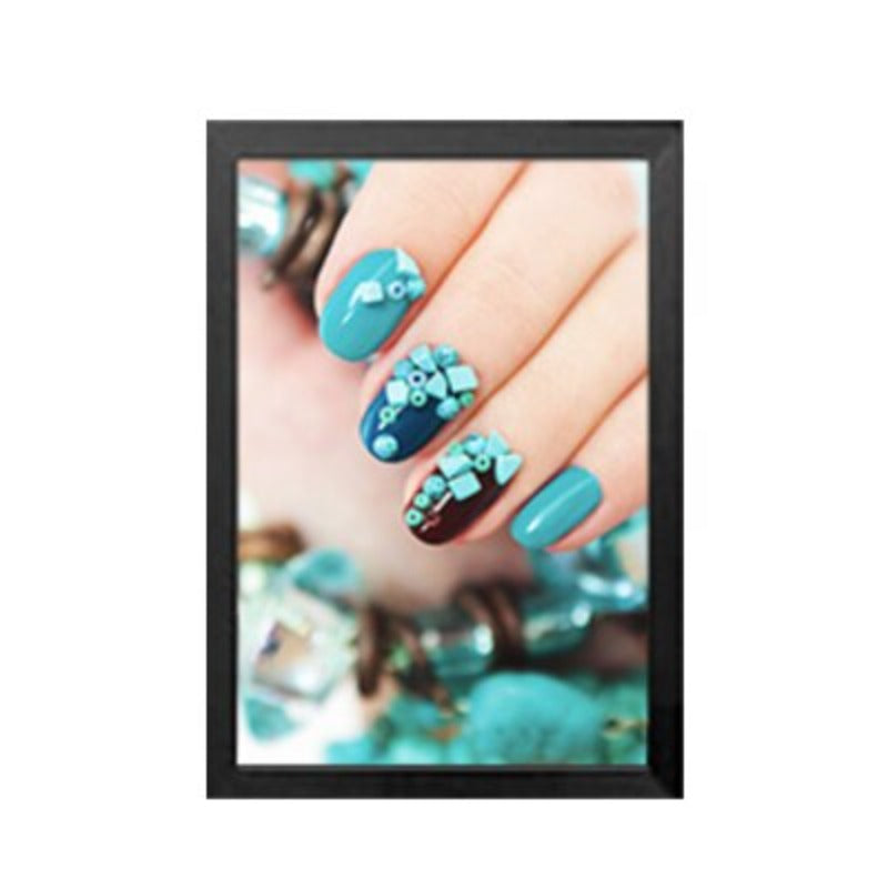 Fashion Beauty Make Up Nail Girl - Canvas Wall Art Painting | Bowlift
