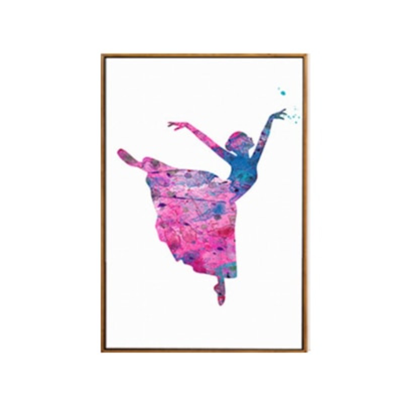 Ballet Dancing Girls - Canvas Wall Art Painting | Bowlift