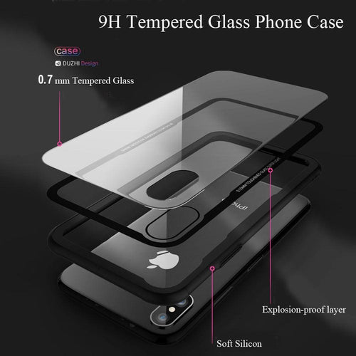 Tempered Glass iPhone Case | Bowlift