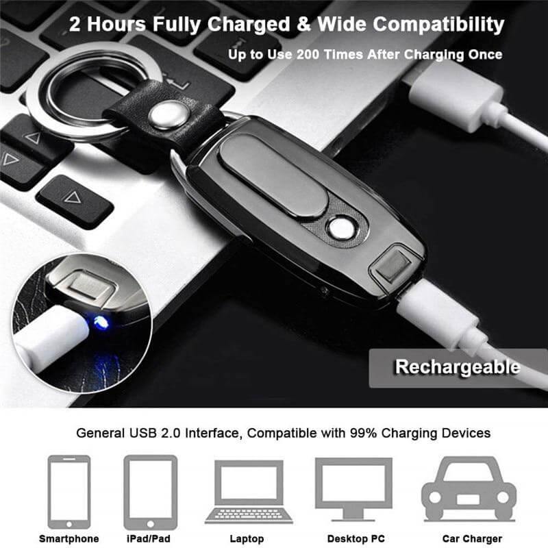 BowLift | USB Rechargeable Windproof Plasma Flameless Electronic Lighter