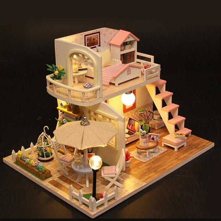 BowLift | DIY Miniyature Pink Loft Villa