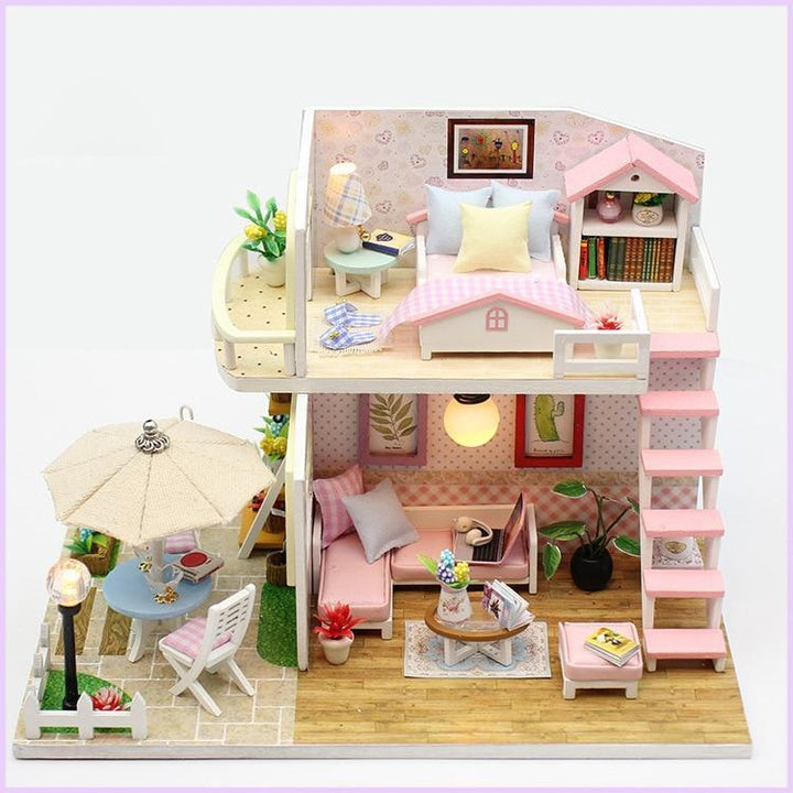 BowLift | DIY Miniyature Pink Loft Villa