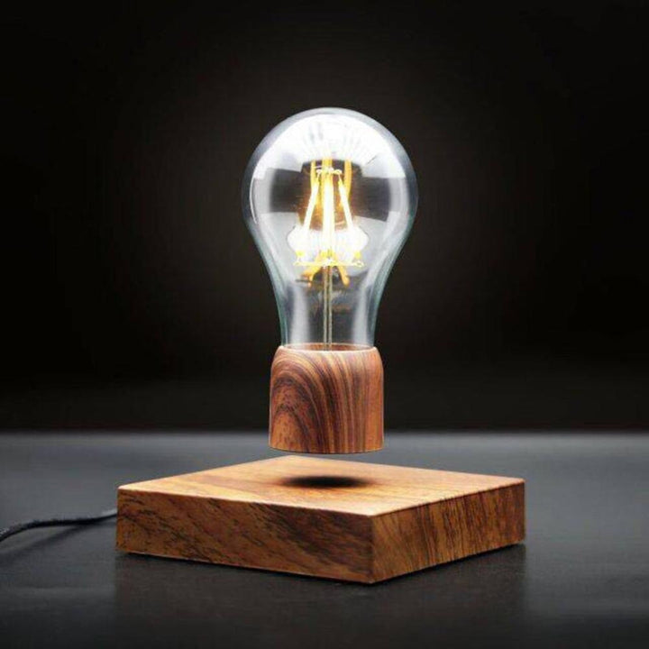 BowLift | Original Magnetic Levitating Desk Lamp with Wooden Base