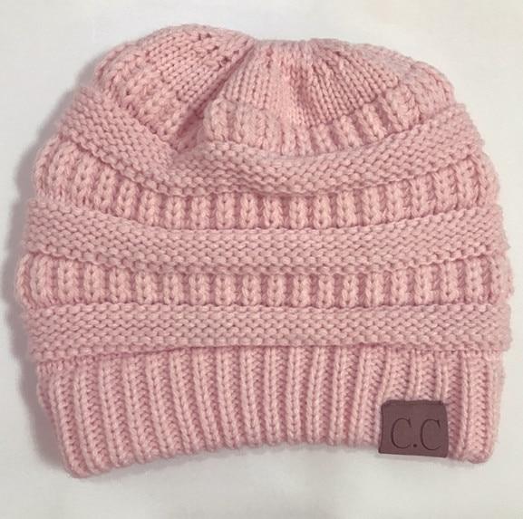 Soft Knit Ponytail Beanie Hat | Bowlift