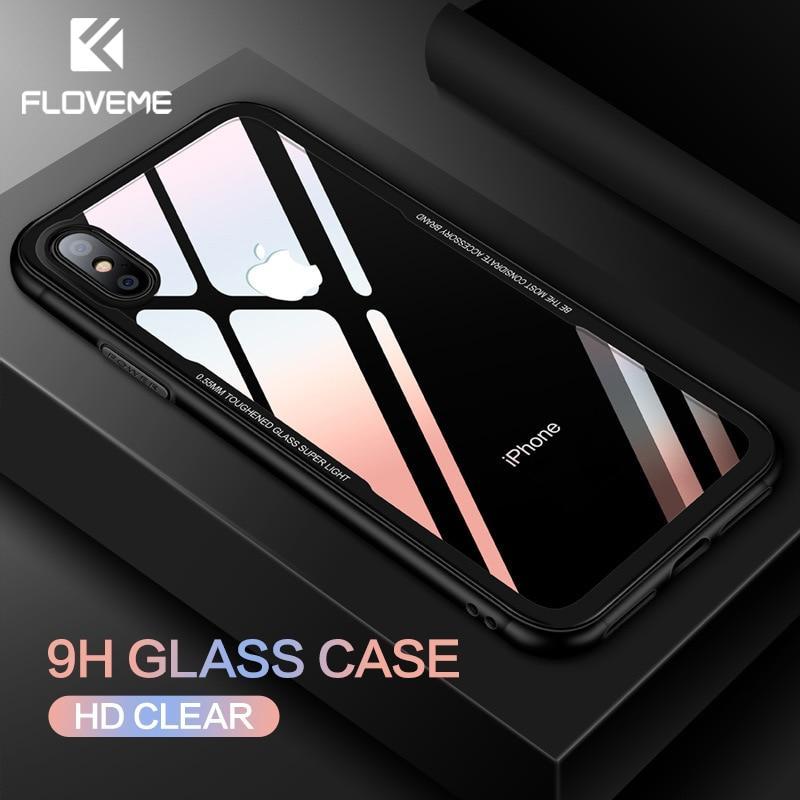 Tempered Glass iPhone Case | Bowlift