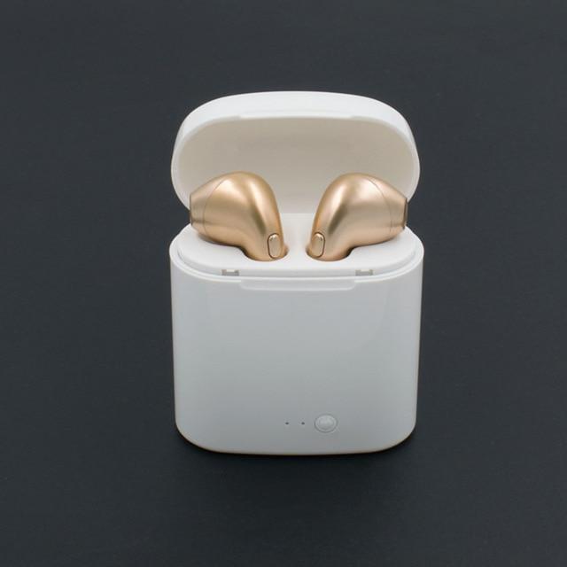 BowLift | Wireless Headset Bluetooth Earpieces Twin Earphone With Charging Box For All Phones